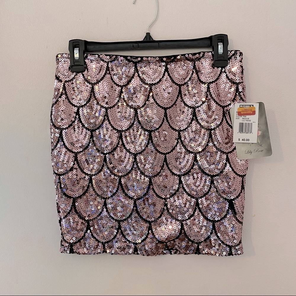 Lily Rose Sequin Skirt